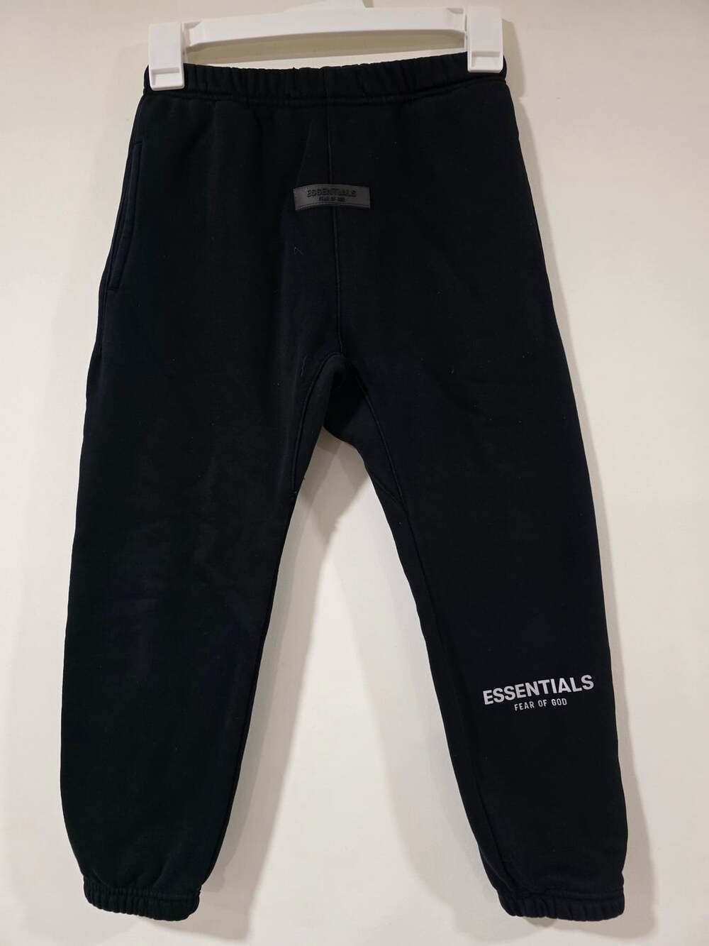 Fear Of God Essentials Kids Sweatpants Size M (8) Black Fleece